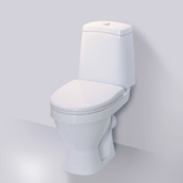 Sanita. Унитаз-компакт "Лада" 1-реж. (эконом) белый (сиденье полипропилен СУ 77.00.00, арматура Уклад) Sanita. Унитаз-компакт "Лада" 1-реж. (эконом) белый (сиденье полипропилен СУ 77.00.00, арматура Уклад)