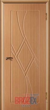 Дверное полотно глухое ПВХ 41 Миланский орех 600мм BROZEX-WOOD