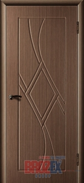 Дверное полотно глухое ПВХ 41 Темный дуб 900мм (3D) BROZEX-WOOD