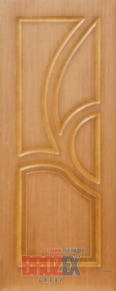 Дверное полотно глухое ПВХ 50 Миланский орех 900мм BROZEX-WOOD
