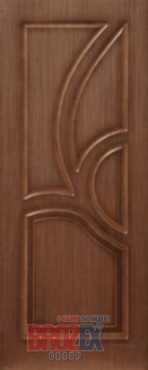 Дверное полотно глухое ПВХ 50 Палисандр 600мм (3D) BROZEX-WOOD