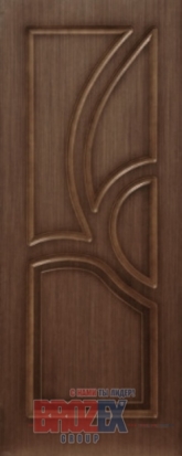 Дверное полотно глухое ПВХ 50 Темный дуб 900мм (3D) BROZEX-WOOD