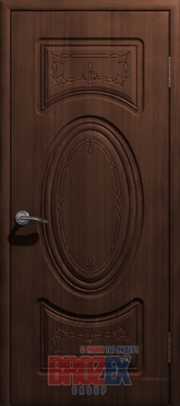 Дверное полотно глухое ПВХ 02 Венге 800мм (2D) BROZEX-WOOD