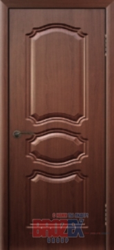 Дверное полотно глухое ПВХ 24 Темный дуб 600мм (3D) BROZEX-WOOD