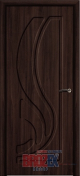 Дверное полотно глухое ПВХ 34 Венге 600мм (2D) BROZEX-WOOD