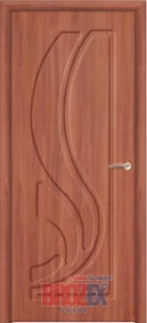 Дверное полотно глухое ПВХ 34 Итальянский орех 900мм BROZEX-WOOD