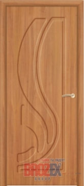 Дверное полотно глухое ПВХ 34 Миланский орех 800мм BROZEX-WOOD