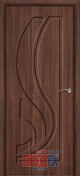 Дверное полотно глухое ПВХ 34 Темный дуб 600мм (3D) BROZEX-WOOD