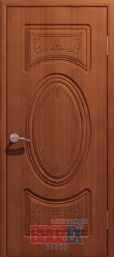 Дверное полотно глухое ПВХ 02 Итальянский орех 800мм BROZEX-WOOD