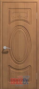 Дверное полотно глухое ПВХ 02 Миланский орех 700мм BROZEX-WOOD