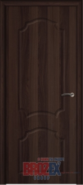 Дверное полотно глухое ПВХ 16 Венге 600мм (2D) BROZEX-WOOD