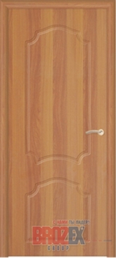 Дверное полотно глухое ПВХ 16 Миланский орех 800мм BROZEX-WOOD
