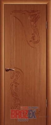 Дверное полотно глухое ПВХ 21 Итальянский орех 600мм BROZEX-WOOD