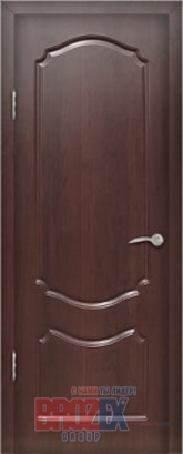 Дверное полотно глухое ПВХ 23 Темный дуб 900мм (3D) BROZEX-WOOD