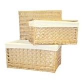 COMFORTY. Набор корзин LU-6028 S2 плетеных (компл.-2шт)*