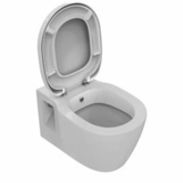 IDEAL STANDARD. Унитаз подвесной "Коннект" белый, горизонтальный выпуск, с функцией биде, E781901