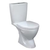 VIDIMA. Унитаз-компакт "Сева-микс", горизонтальный выпуск, сиденье дюропласт, белый, W904301