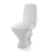 Sanita. Унитаз-компакт "Волга" 1-реж. белый (сиденье термопласт, арматура Alca Plast)