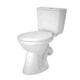 Santek. Унитаз-компакт "Бриз" косой выпуск, 2-реж. арматура, сиденье дюропласт