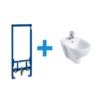 Стенд монтажный для биде GROHE Rapid SL 38553001+биде IFO подвесное Orsa RP414100000