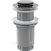 AlcaPlast. Водослив для умывальника 5/4", механизм click/clack, с малой заглушкой для умывальников без перелива, A394
