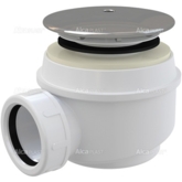 AlcaPlast. Сифон для душевого поддона, d 60 мм, хромированный, A47CRPR.60