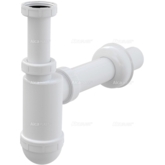 AlcaPlast. Сифон для умывальника, d 40мм, с накидной гайкой 5/4" A43