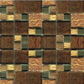 Elada Mosaic. Мозаика JSM-JB058 (327*327*8мм) шоколадная жатая mix size