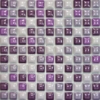 Elada Mosaic. Мозаика 25TC-VM (300*300*9 мм) сиреневый микс