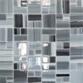 Elada Mosaic. Мозаика JSM-CH1020 (327*327*4мм) серая полосатая mix size