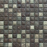 Elada Mosaic. Мозаика SН-W2507 (300*300*6 мм) светло-коричневый морской микс