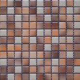 Elada Mosaic. Мозаика SH-T2560 (300*300*6 мм) бежево-оранжевый микс