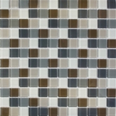 Elada Mosaic. Мозаика DM 102 (327*327*4мм) серо-бежевая