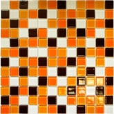 Elada Mosaic. Мозаика CB806 (327*327*4мм) рыже -коричневая