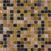 Elada Mosaic. Мозаика HK-48 (327*327*4мм) шоколадно-карамельный микс