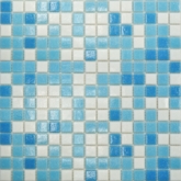 Elada Mosaic. Мозаика MCD002 (327*327*4мм) бело-голубой