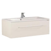 Тумба-умывальник "Мадрид120 М" 1A168701MA010 с раковиной "Премьер М" 1200 белая 48-R.01.01 1A70483KPR010