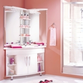 Зеркало "Лас-Вегас" 513-2.U правое угловое+дополнительное (1100*1050*798)