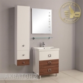 Тумба-умыв. "Стамбул 65" М эбони тем. 1А145801ST560 с раковиной Cubito 65х48, 1 отв. д/смесител 8104240001041