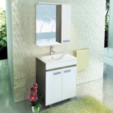 Тумба-умывальник "Манчестер-60" венге с раковиной COMFORTY 60Е