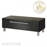 Комод "Мадрид 120" 1135-3.95 черный глянец