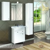 Тумба-умывальник "Лиана 65 М" 1A1658K0LL010 с раковиной Байкал 65