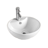 Раковина PZ-6039 (накладная, с отв. под смеситель и перелив)