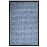 Резиновый коврик с полипропиленовым покрытием 12 мм 40*60 см голубой