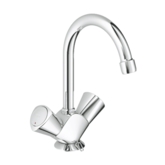 Смеситель для раковины Costa S, высокий излив, цепочка, 21338001