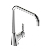 Смеситель для кухни Видима Уно, установка на раковину, поворотный излив 230 мм, хром, BA242AA