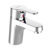 Смеситель д/умывальника "ФЛОУ" без донного клапана, хром, BA221AA