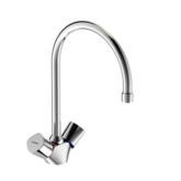 Смеситель для кухни "Квадро", трубчатый излив 200 мм, хром, BA245AA