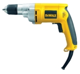 DeWalt Дрель DW 221 (701Вт, БЗП-10мм, 0-2500об/мин, 1.3кг, коробка)