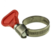 Хомут червячный нержавейка Butterfly "Hose Clamp" 8-12мм